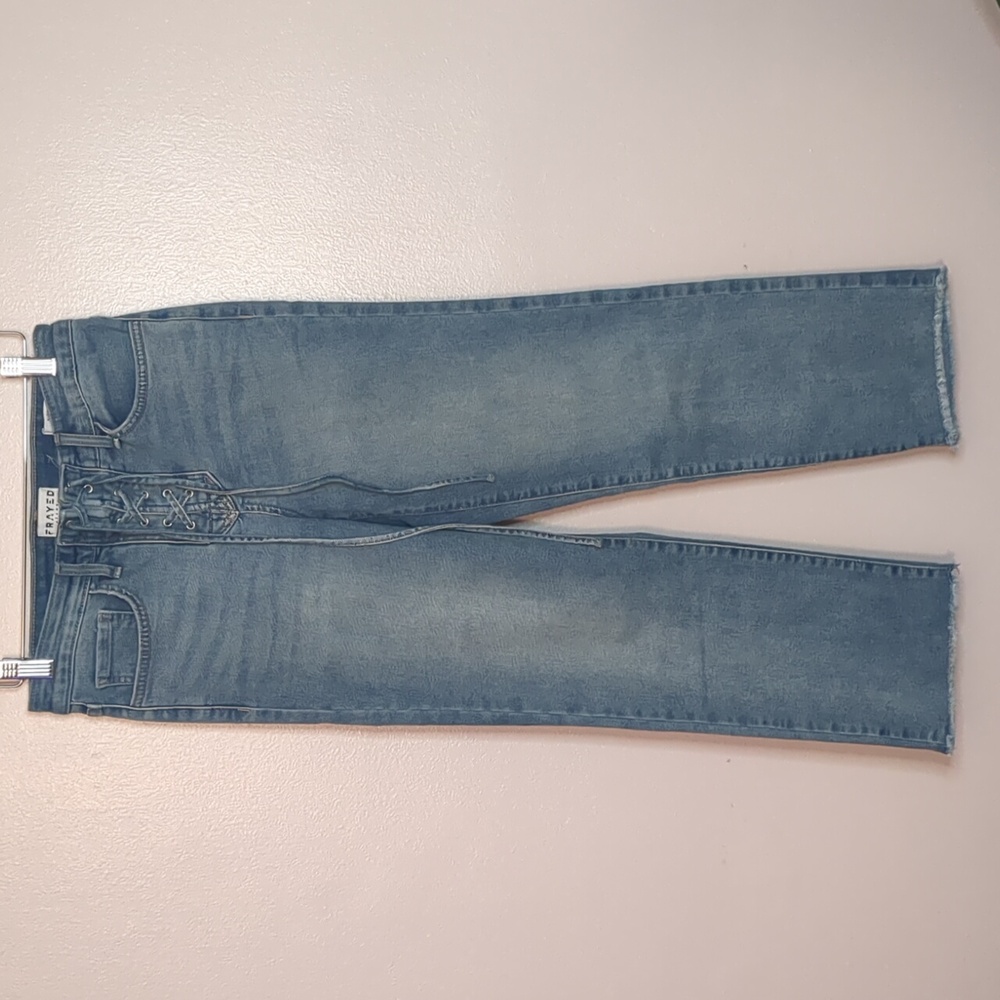 Frayed Jeans Juniors Size 4/27